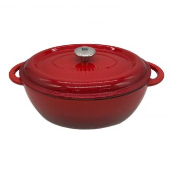 ZWILLING (ツヴィリング) ホーロー鍋 レッド