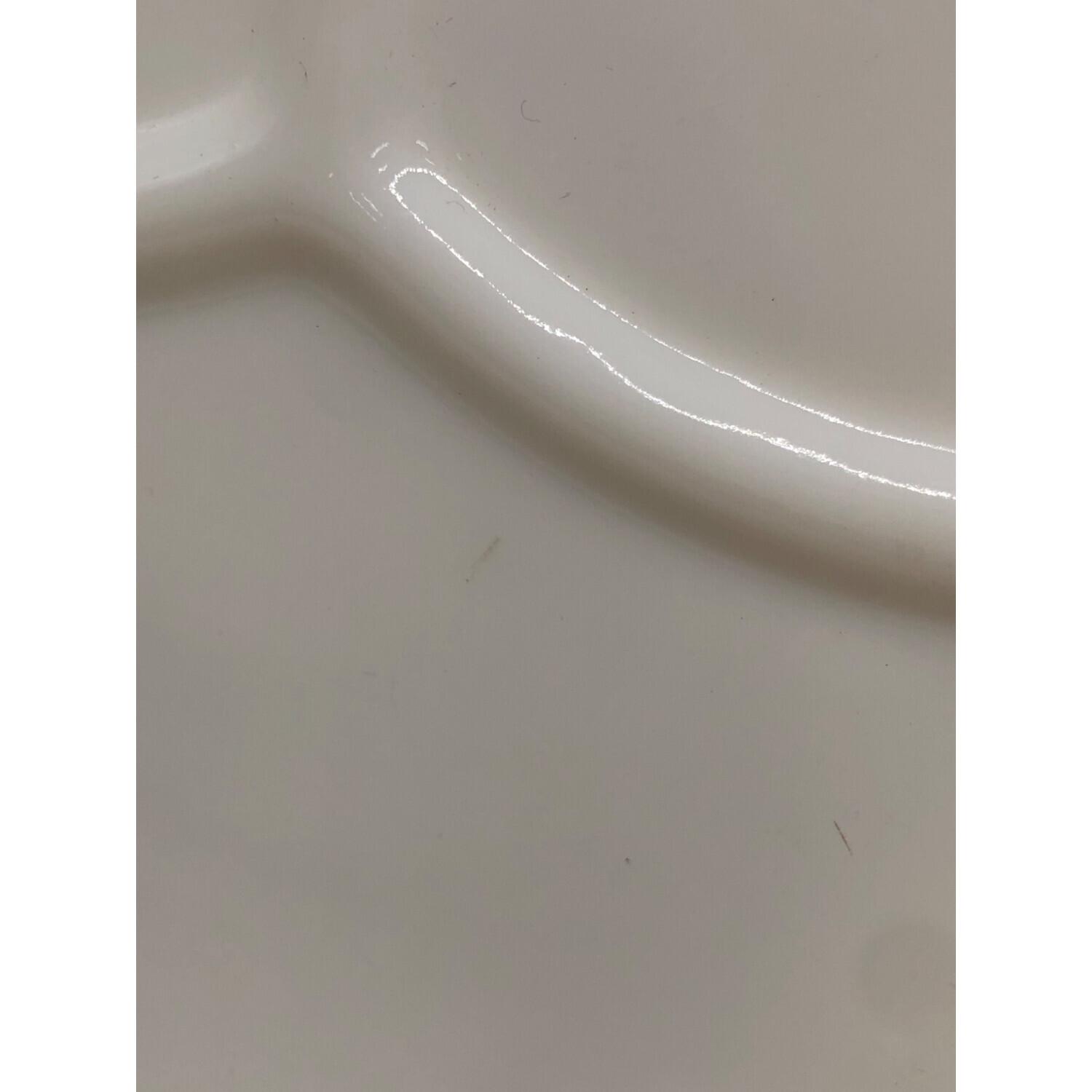 希少 ファイヤーキング 3コンパートメントプレート ホワイト 2枚