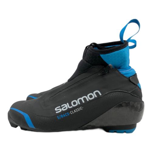 SALOMON (サロモン) クロスカントリースキーブーツ メンズ SIZE 27cm ブラック×ブルー S/RACE CLASSIC PROLINK