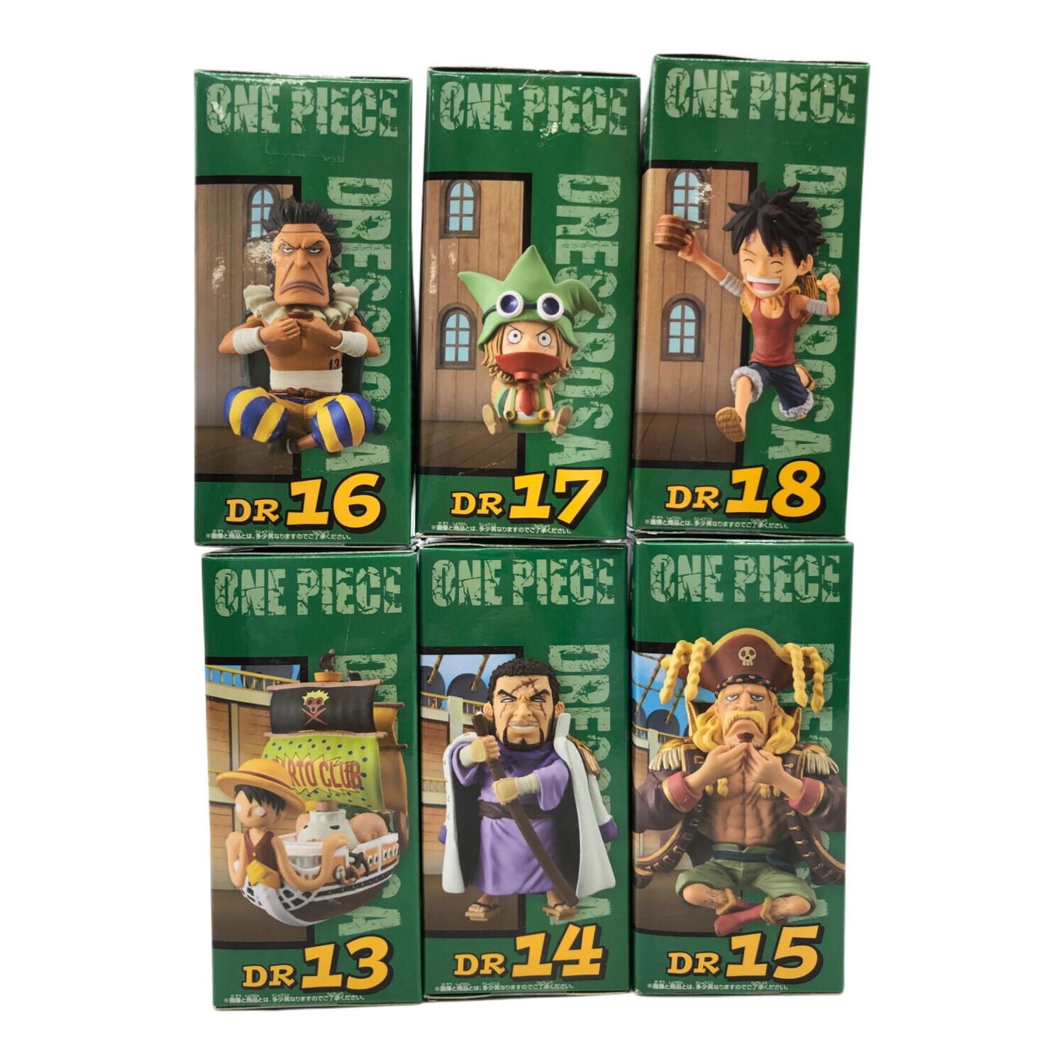 1円～ ONE PIECE ワールドコレクタブルフィギュア ドレスローザ4 全6種