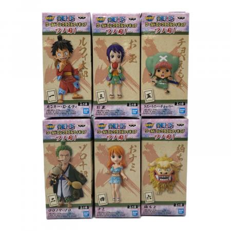 ONE PIECE (ワンピース) フィギュア ワールドコレクタブル ワノ国1 1-6