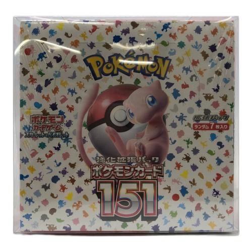 pokemon (ポケモン) ポケモンカード ポケモンカード151 BOX 強化拡張パック