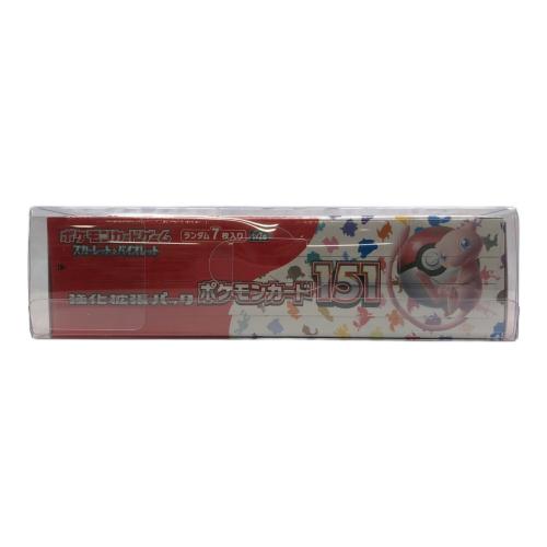 pokemon (ポケモン) ポケモンカード ポケモンカード151 BOX 強化拡張パック