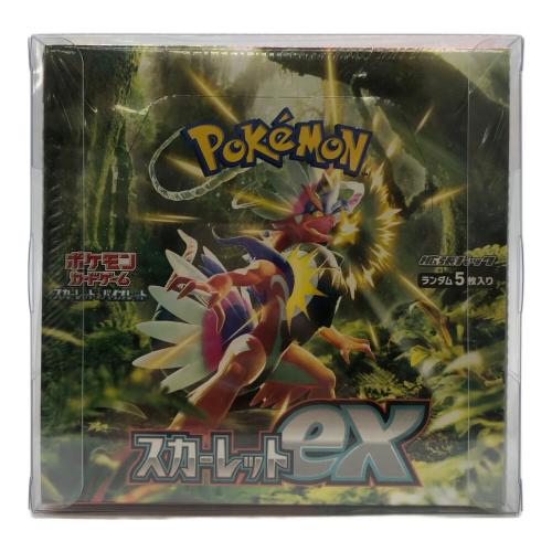 pokemon (ポケモン) ポケモンカード スカーレットex box