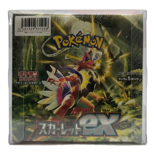 pokemon (ポケモン) ポケモンカード スカーレットex box