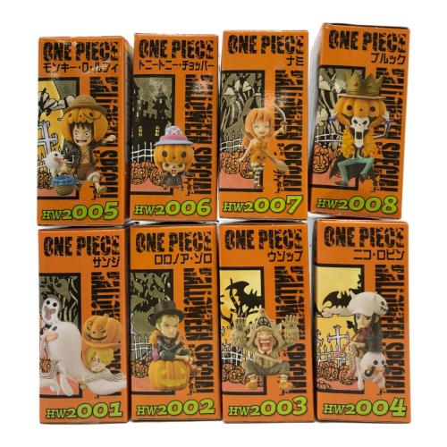 ONE PIECE (ワンピース) フィギュア 001-008 HALLOWEEN SPECIAL2 ワールドコレクタブルフィギュア フルコンプ全8種