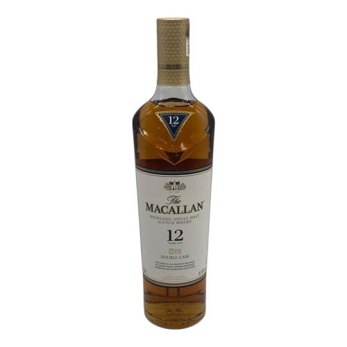 サントリー スコッチウィスキー 12年 DOUBLE CASK 700ml MACALLAN 未開封