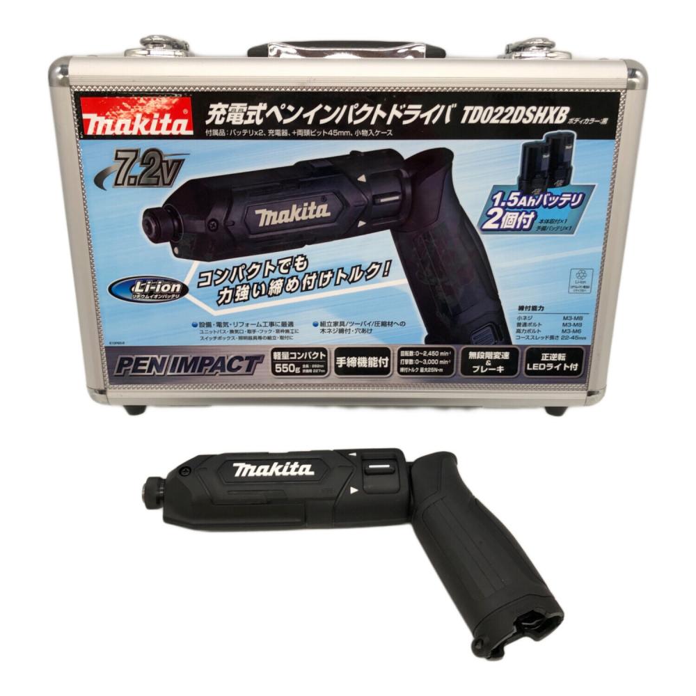 MAKITA (マキタ) 充電式ペンインパクトドライバー TD022DSHXB 