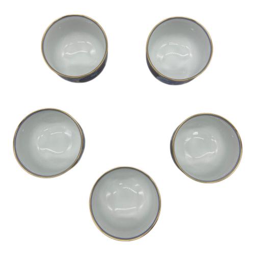 香蘭社 (コウランシャ) 湯呑み揃え 愁海棠