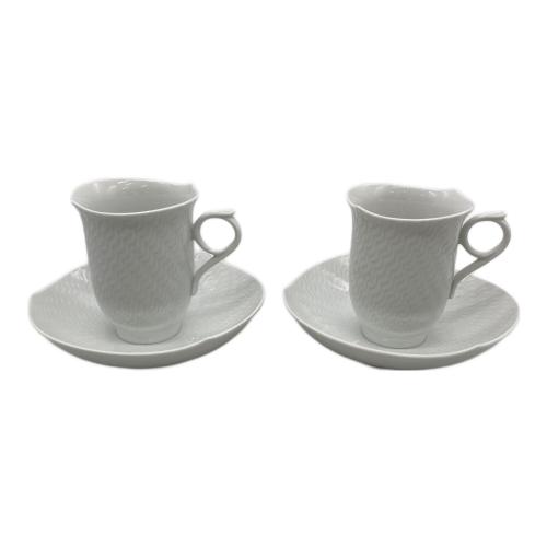 Meissen (マイセン) コーヒーカップ&ソーサー 波の戯れホワイト