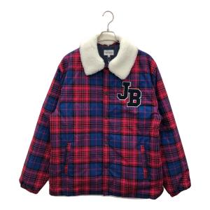 JACK BUNNY (ジャックバニー) ジップアップブルゾン メンズ SIZE 6 ショッキングピンク ブルー チェック