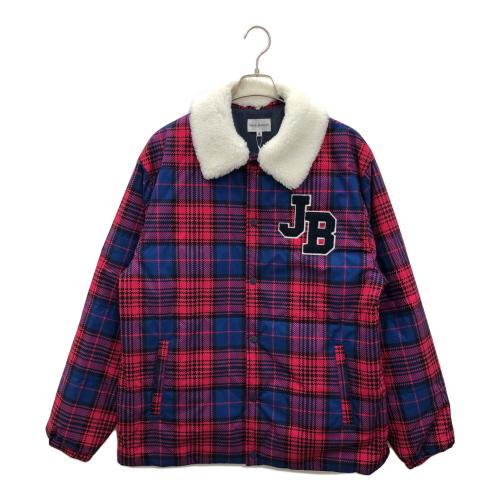 JACK BUNNY (ジャックバニー) ジップアップブルゾン メンズ SIZE 6 ショッキングピンク ブルー チェック