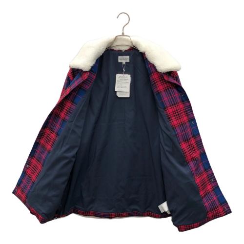 JACK BUNNY (ジャックバニー) ジップアップブルゾン メンズ SIZE 6 ショッキングピンク ブルー チェック