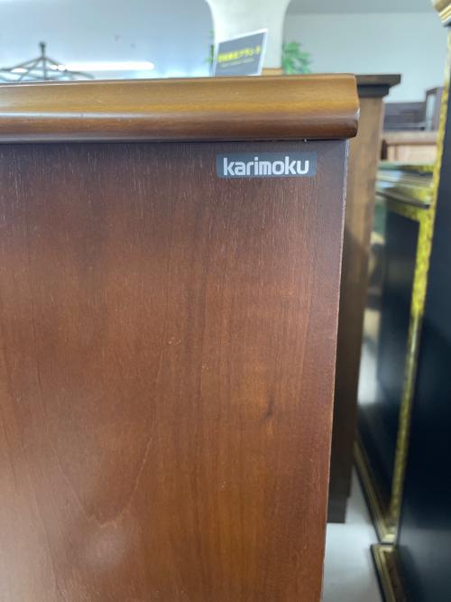karimoku (カリモク) ライディングデスク ブラウン コロニアル