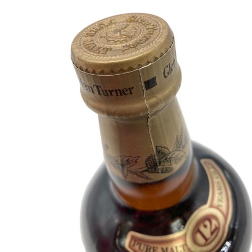 GlenTurner PURE MALT １２年　スコッチウィスキー 700ml