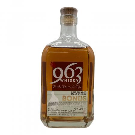 963 BONDS ボンズ ジャパニーズウィスキー 700ml｜トレファクONLINE