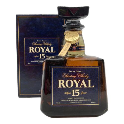 ROYAL 15年 ブルーラベル ウィスキー 700ml