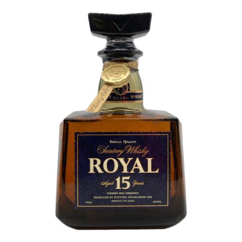 ROYAL 15年 ブルーラベル ウィスキー 700ml