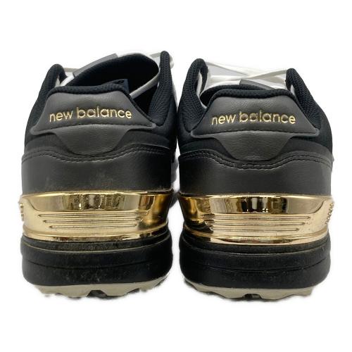 NEW BALANCE (ニューバランス) ゴルフシューズ UGL3000A メンズ SIZE 26cm ホワイト×ブラック