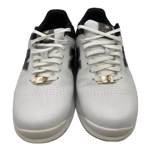 NEW BALANCE (ニューバランス) ゴルフシューズ UGL3000A メンズ SIZE 26cm ホワイト×ブラック