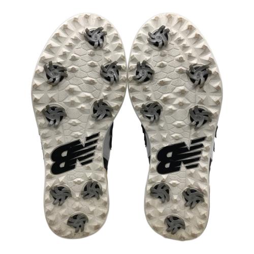 NEW BALANCE (ニューバランス) ゴルフシューズ UGL3000A メンズ SIZE 26cm ホワイト×ブラック