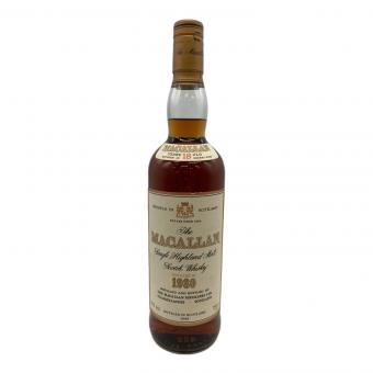 MACALLAN (マッカラン) Vintage 1980 スコッチウィスキー 700ml