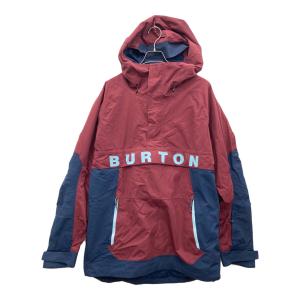 BURTON (バートン) FROSTNER ANORAK スノーボードウェア(ジャケット) メンズ SIZE XL ネイビー×レッド