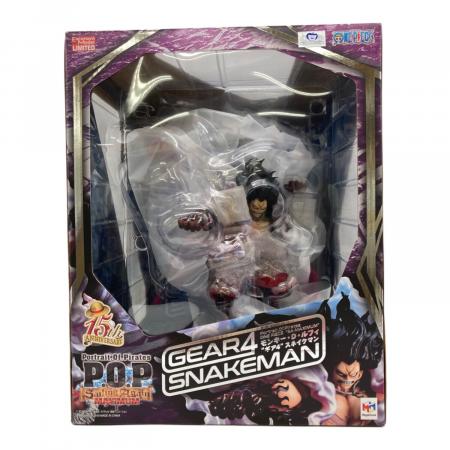 メガハウス　フィギュア　POP ギア4 スネイクマン　ワンピース　ルフィ メガハウス モンキー・Ⅾ・ルフィ ギア4 スネイクマン フィギュア