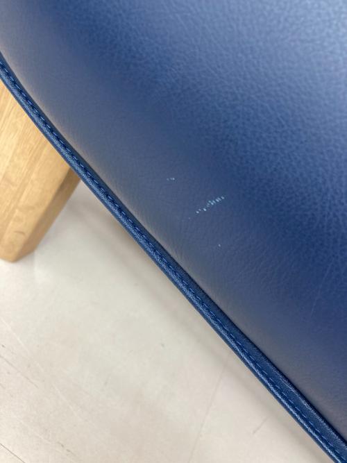 karimoku (カリモク) 1人掛けソファー ZU4900E570 980ｍｍ ブルー カリモクスタンダードモデル グループG