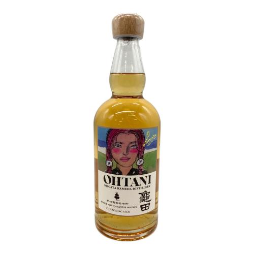 新潟亀田蒸留所 OHTANI PISCES ジャパニーズウィスキー 700ml