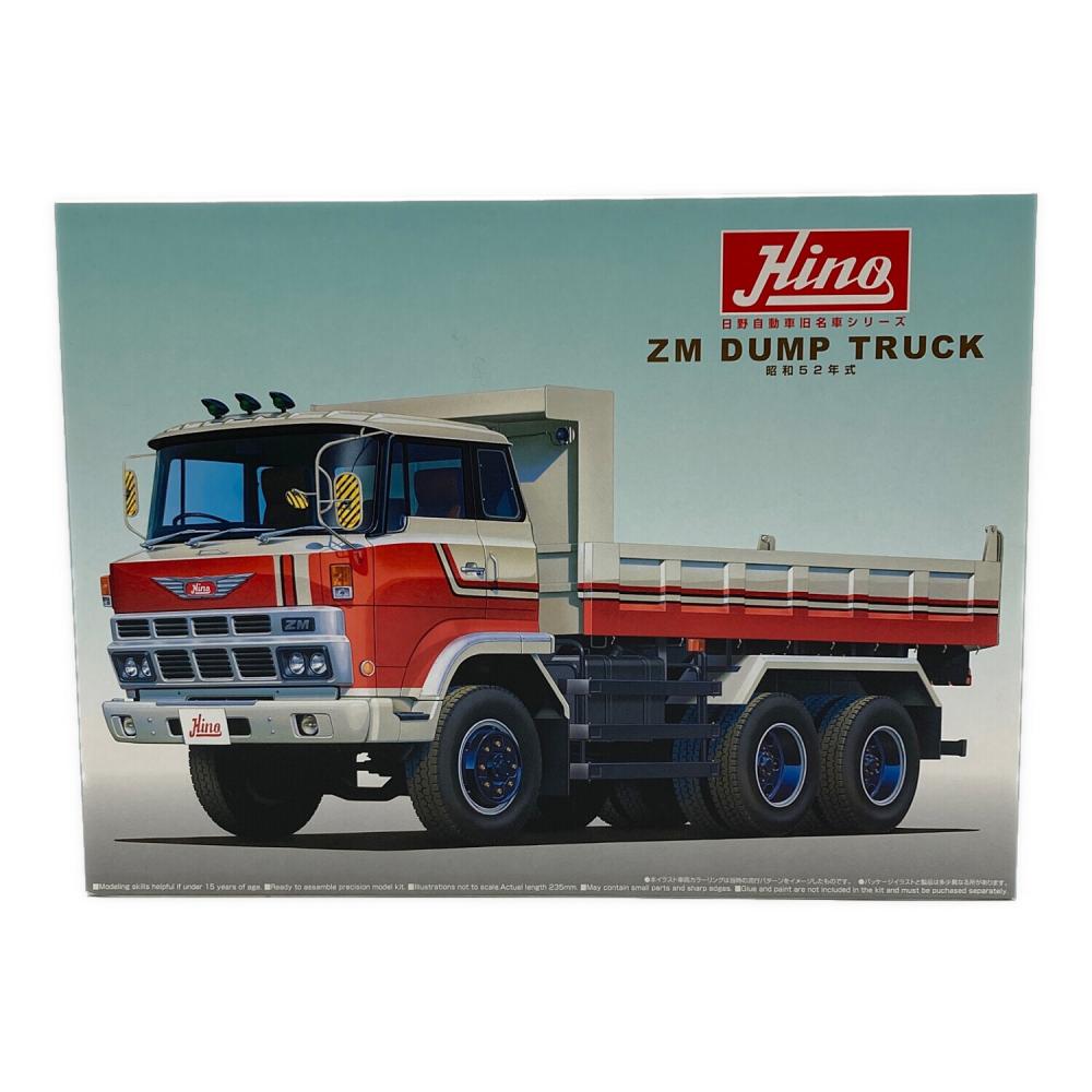 プラモデル アオシマ 1/32 ビックカスタムトラックシリーズ No.3 日野 アオシマ 1/32 ビッグカスタム トラック №26 日野 ZM ダンプ 後期型