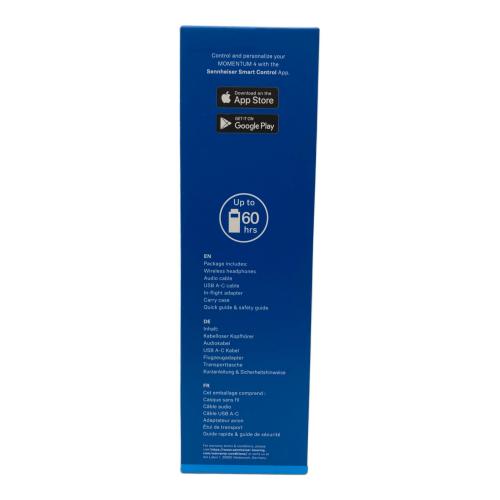 SENNHEISER (ゼンハイザー) ワイヤレスヘッドホン MOMENTUM 4