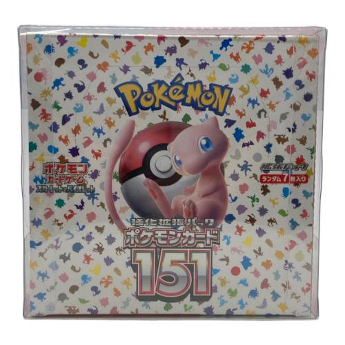 スカーレット＆バイオレット 強化拡張パック ポケモンカード151 ポケモンカード