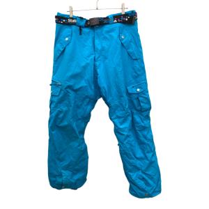 686 (シックスエイトシックス) スノーボードウェア(パンツ) SIMSベルト付 メンズ SIZE XL スカイブルー