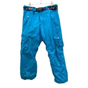 686 (シックスエイトシックス) スノーボードウェア(パンツ) SIMSベルト付 メンズ SIZE XL スカイブルー