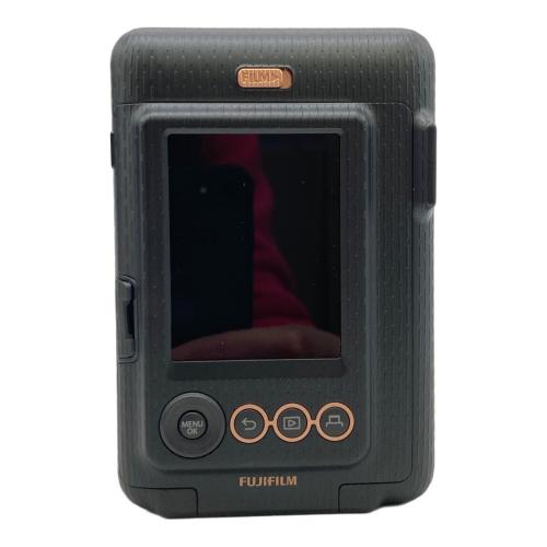 FUJIFILM (フジフィルム) instax mini LiPlay INS MINI HM1 ELEGANT BLACK