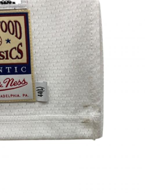 MITCHELL & NESS (ミッチェルアンドネス) バスケットボールユニフォーム NBA AUTHENTIC JERSEY BULLS 1997 マイケルジョーダン メンズ SIZE L ホワイト