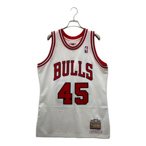 MITCHELL & NESS (ミッチェルアンドネス) バスケットボールユニフォーム NBA BULLS メンズ SIZE M ホワイト×レッド
