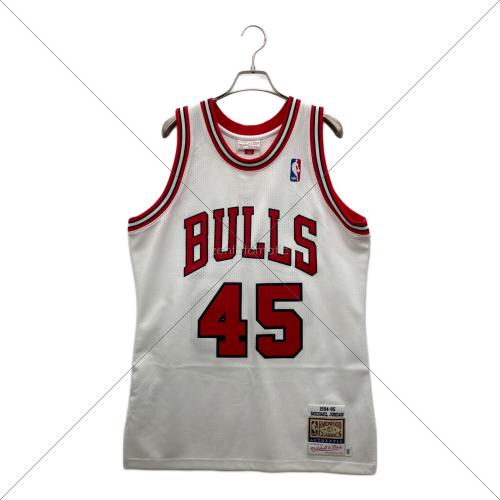 MITCHELL & NESS (ミッチェルアンドネス) バスケットボールユニフォーム NBA BULLS メンズ SIZE M ホワイト×レッド