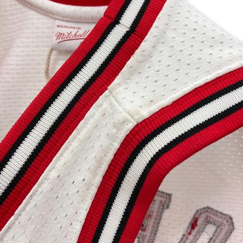 MITCHELL & NESS (ミッチェルアンドネス) バスケットボールユニフォーム NBA BULLS メンズ SIZE M ホワイト×レッド