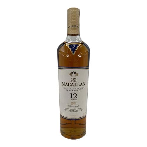 マッカラン (MACALLAN) ダブルカスク スコッチウィスキー 12年 700ml