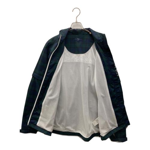 Callaway (キャロウェイ) レインウェアセットアップ ゴルフウェア(トップス) 241-7988500 メンズ SIZE XL グリーン×チェック