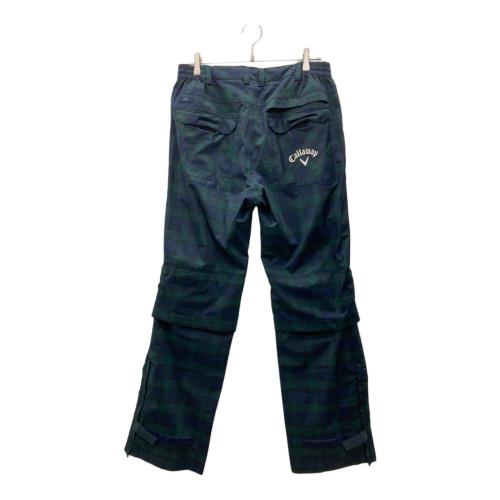 Callaway (キャロウェイ) レインウェアセットアップ ゴルフウェア(トップス) 241-7988500 メンズ SIZE XL グリーン×チェック