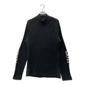 PEARLY GATES (パーリーゲイツ) タートルネックニット ゴルフウェア(トップス) 053-2274005 メンズ SIZE XL ブラック