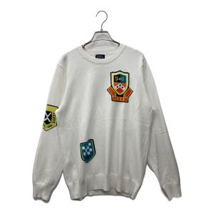 PEARLY GATES (パーリーゲイツ) セーター ゴルフウェア(トップス) 053-9170201 メンズ SIZE XL ホワイト