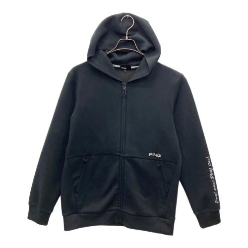PiNG (ピン) ダンボールニットスウェットフーディー ゴルフウェア(トップス) 621-4262803 メンズ SIZE XL ブラック