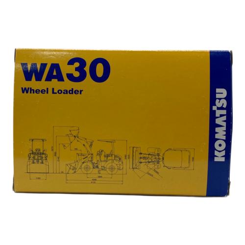 KOMATSU (コマツ) ホイールローダー WA30 ミニカー 現状販売