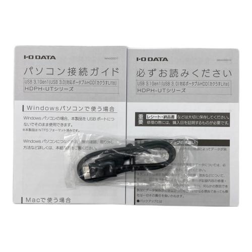 IODATA (アイオーデータ) 外付けHDD 2TD