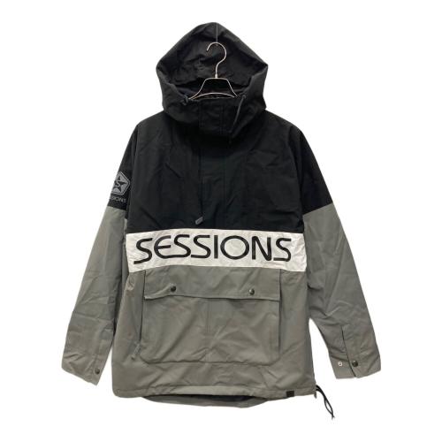 SESSIONS (セッションズ) スノーボードウェア(ジャケット) レディース SIZE S ホワイト×ブラック