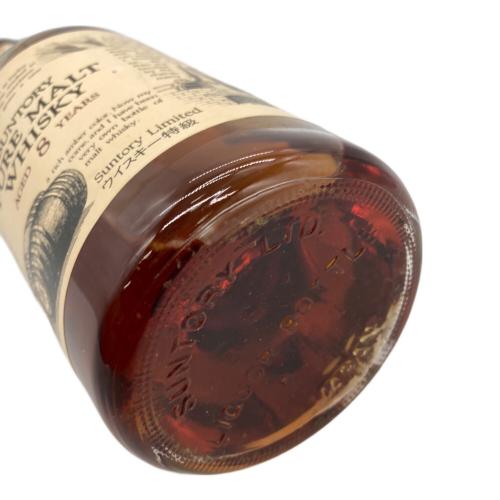 サントリー PURE MALT WHISKY ジャパニーズウィスキー 8年 720ml